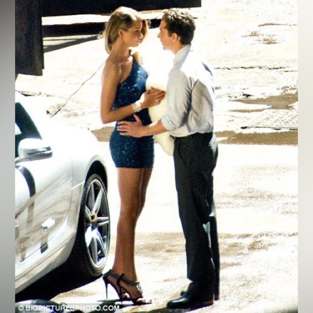 Similar dress to Rosie Huntington Whiteley from Transformers